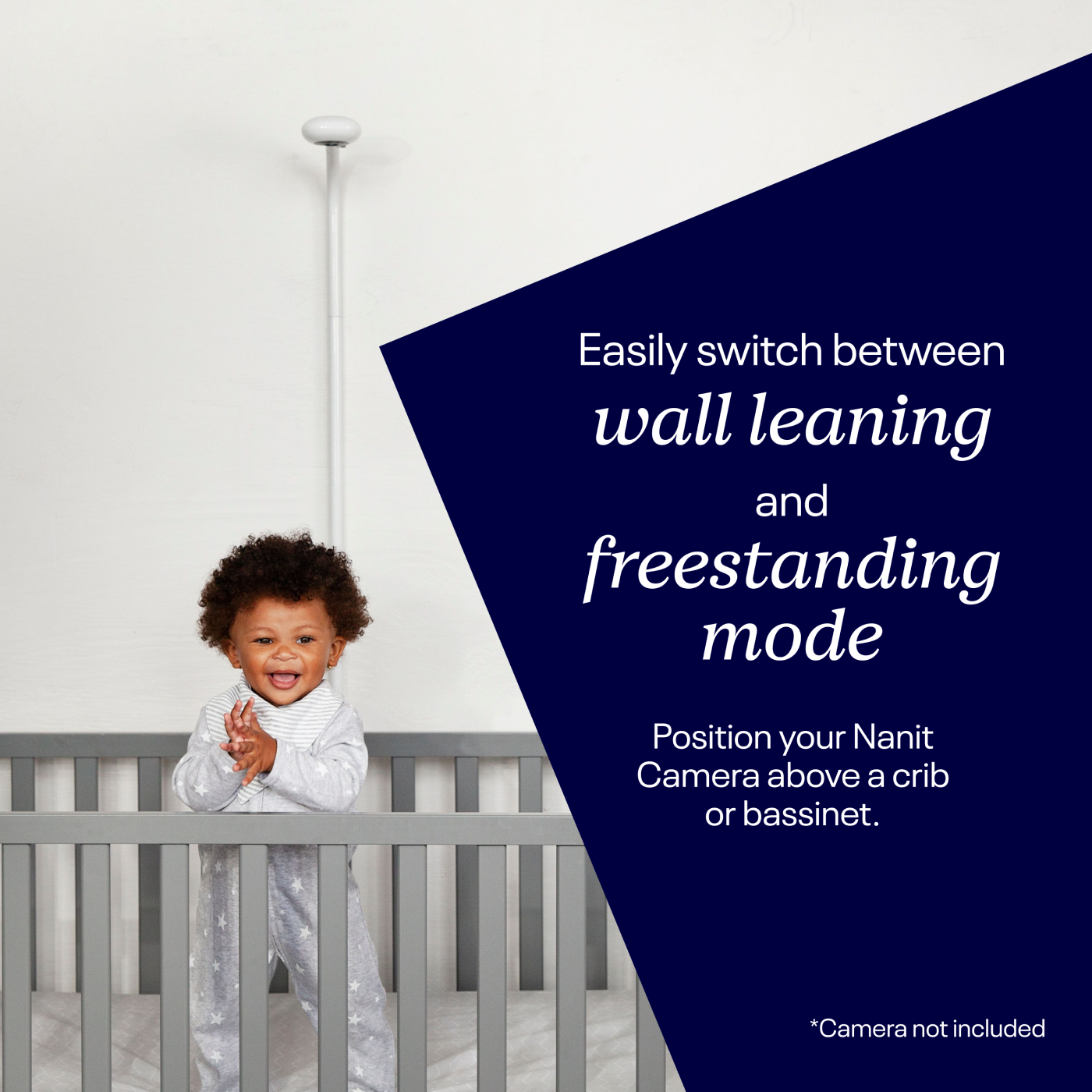 Free top standing bassinet